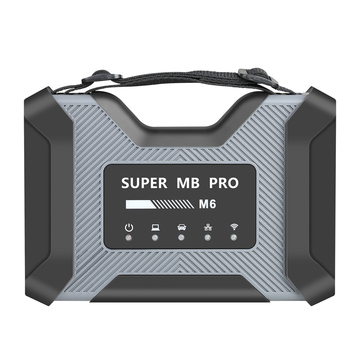 SUPER MB PRO M6 Wireless Star Diagnosis Tool with Multiplexer + Lan Cable + Main Test Cable Free Shipping by DHL