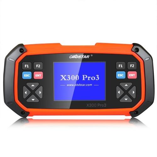 [US/UK/EU/RU Ship] OBDSTAR X300 PRO3 X-300 Key Master with Immo+Odometer Adjustment+EEPROM/PIC+OBDII+Toyota G & H Chip All Keys Lost