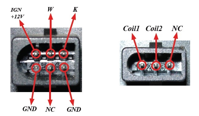 VW Golf III, Passat B4 Immobilizer box side VW Golf III, Passat B4 Immobilizer box side