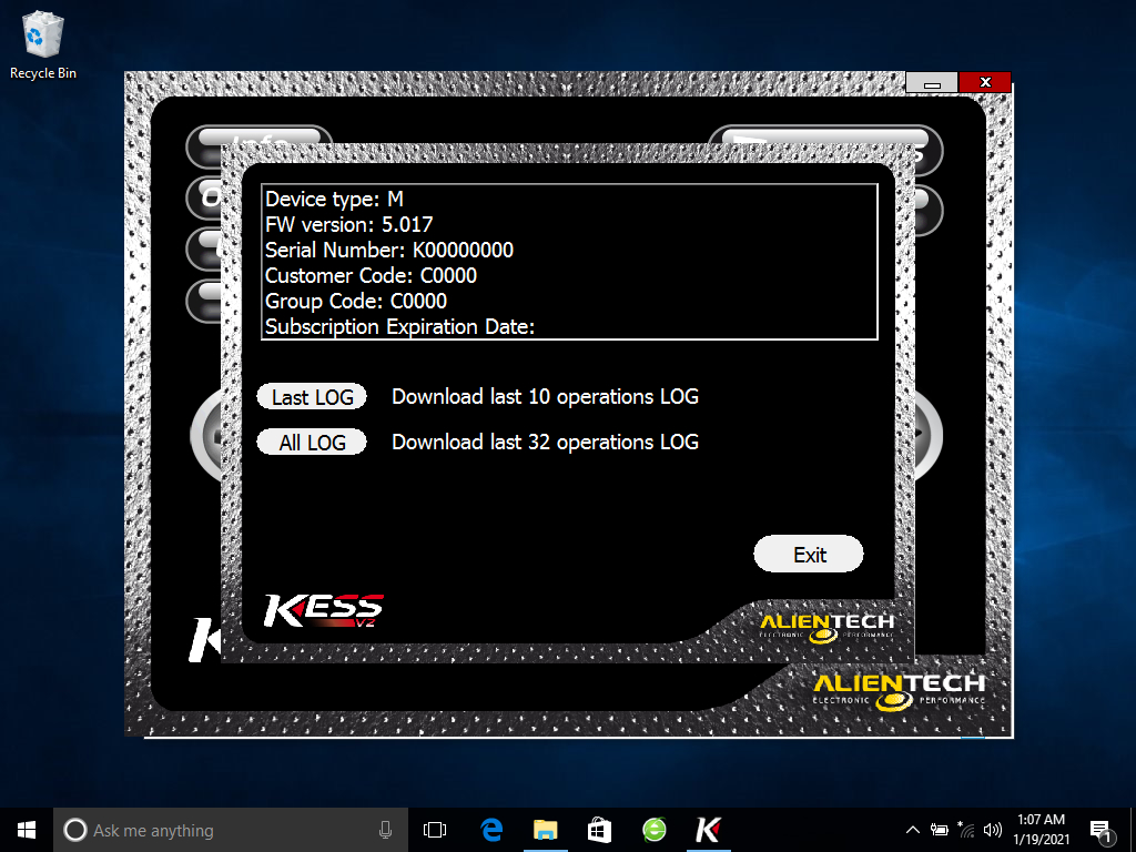 Kess V2 V2.7 Software