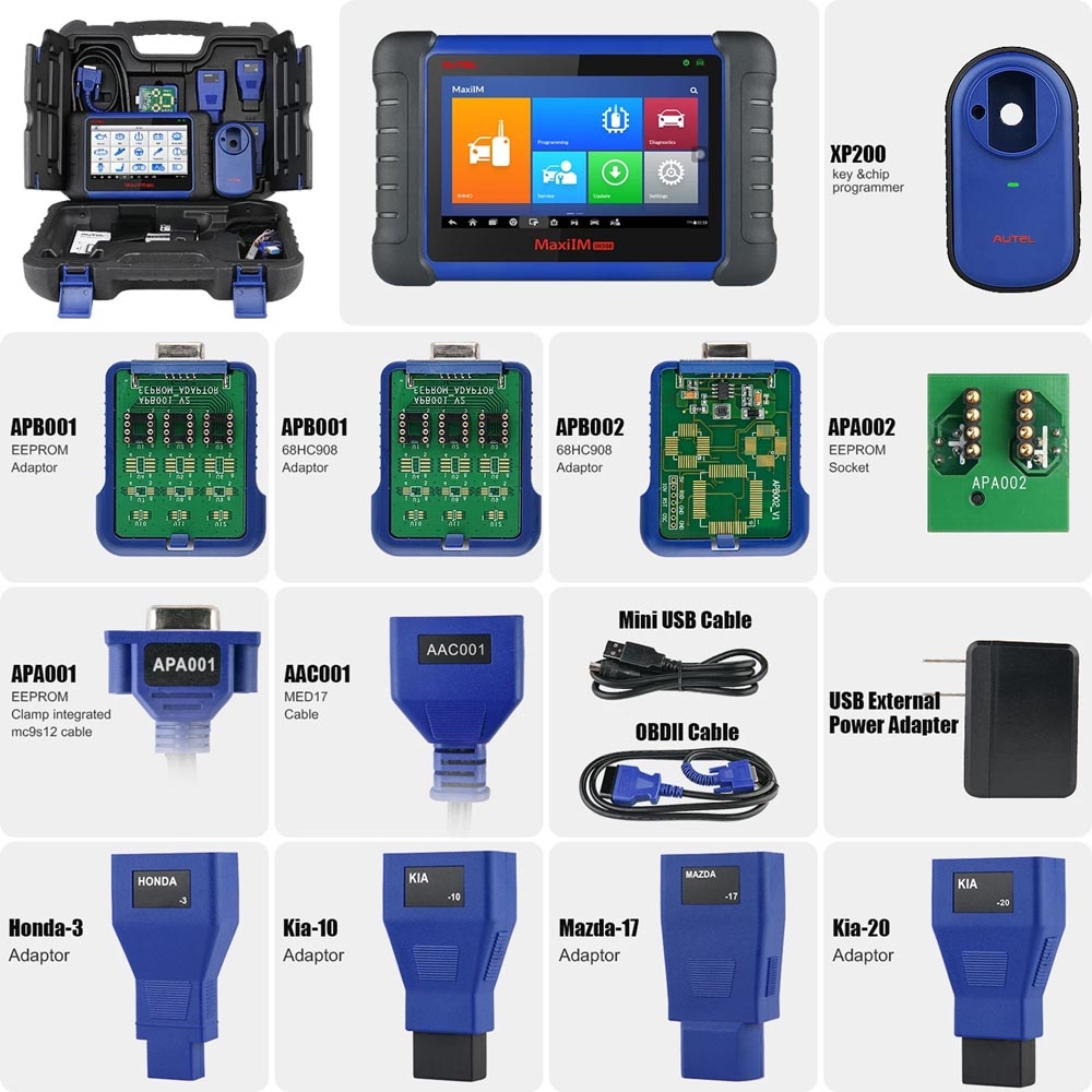 Autel IM508 Package List