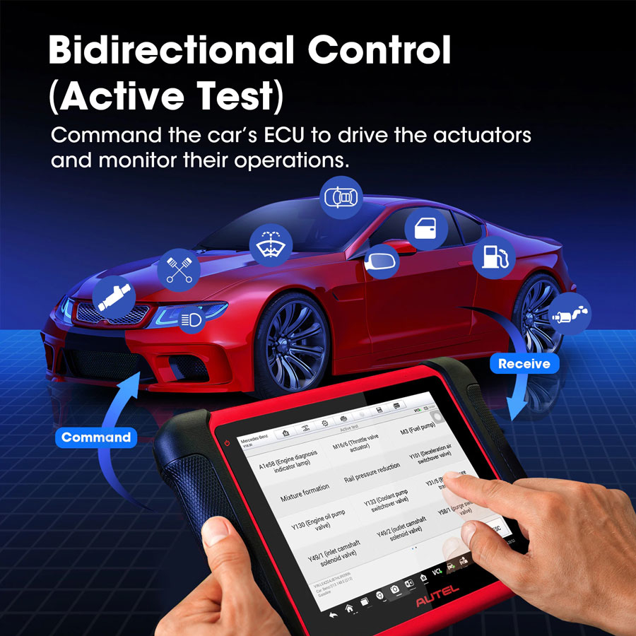 Autel MaxiCOM MK906BT Active Test