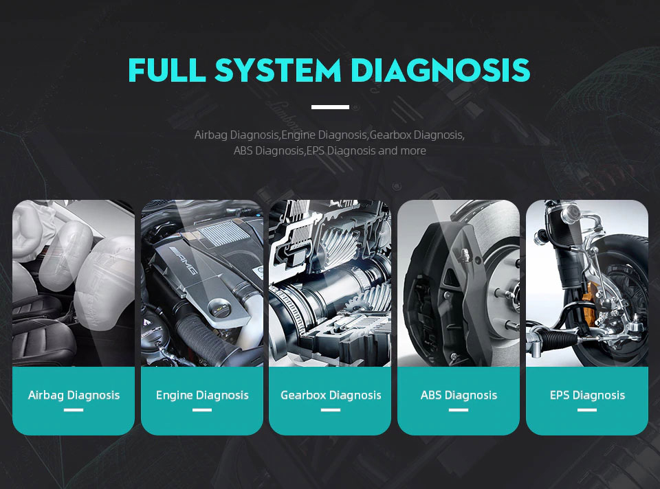 XTool PS90 Tablet Vehicle Diagnostic Tool Support Wifi and Special Function Free Update Online for 2 Years