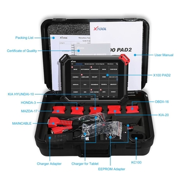 [US/UK/EU Ship] XTOOL X100 PAD2 Pro with KC100 Programmer Full Configuration Support VW 4th &amp;amp; 5th IMMO &amp;amp; Special Functions