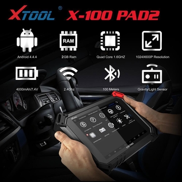 [US/UK/EU Ship] XTOOL X100 PAD2 Pro with KC100 Programmer Full Configuration Support VW 4th &amp;amp; 5th IMMO &amp;amp; Special Functions