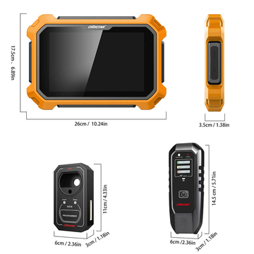 [US/UK/EU Ship] OBDSTAR X300 DP Plus X300 PAD2 C Package Full Version Get Free Renault Convertor and FCA 12+8 Adapter