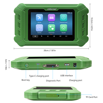 [US Ship] OBDSTAR X200 Pro2 Oil Reset Tool Support Car Maintenance to Year 2020