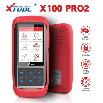 [US Ship] XTOOL X100 Pro2 Auto Key Programmer with EEPROM Adapter Support  Adjustment