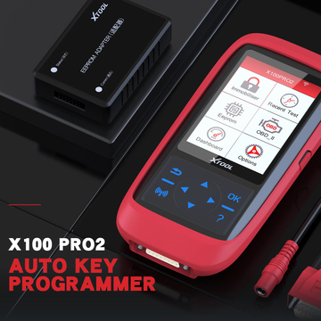 [US Ship] XTOOL X100 Pro2 Auto Key Programmer with EEPROM Adapter Support  Adjustment