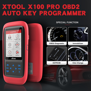 [US Ship] XTOOL X100 Pro2 Auto Key Programmer with EEPROM Adapter Support  Adjustment