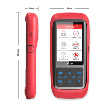 [US Ship] XTOOL X100 Pro2 Auto Key Programmer with EEPROM Adapter Support  Adjustment