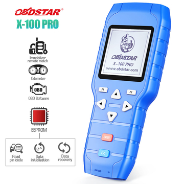 [US/UK/RU/EU Ship] OBDSTAR X-100 PRO Auto Key Programmer (C+D) Type for IMMO+OBD Software Get Free PIC and EEPROM 2-in-1 Adapter