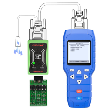 [US/UK/RU/EU Ship] OBDSTAR X-100 PRO Auto Key Programmer (C+D) Type for IMMO+OBD Software Get Free PIC and EEPROM 2-in-1 Adapter