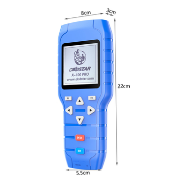 [US/UK/RU/EU Ship] OBDSTAR X-100 PRO Auto Key Programmer (C+D) Type for IMMO+OBD Software Get Free PIC and EEPROM 2-in-1 Adapter