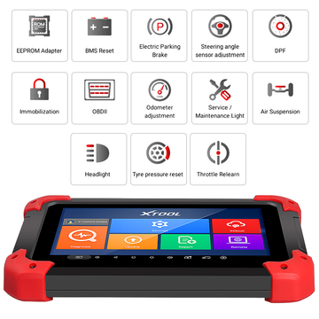[EU Ship] Newest XTOOL X100 PAD Key Programmer With Oil Rest Tool  Adjustment and More Special Functions