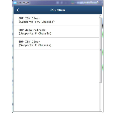 A51D License for BMW E Chassis 8HP ISN Clear Working with ACDP Module 11