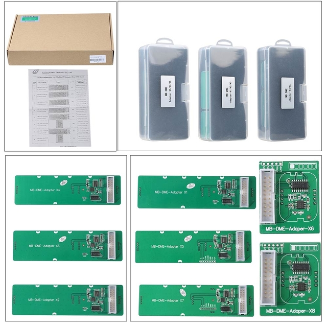 Yanhua Mini ACDP Module15 Mercedes Benz DME Clone Work via Bench Mode with License A100