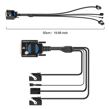 [EU Ship] GODIAG BMW FEM/BDC Test Platform Work with Xhorse VVDI2/Key Tool Plus Pad, Autel IM608, CGDI BMW etc