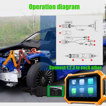 [In Stock] OBDSTAR P002 Adapter Full Package with TOYOTA 8A Cable + Ford All Key Lost Cable + Bosch ECU Flash Cable Work with X300 DP Plus and Pro4