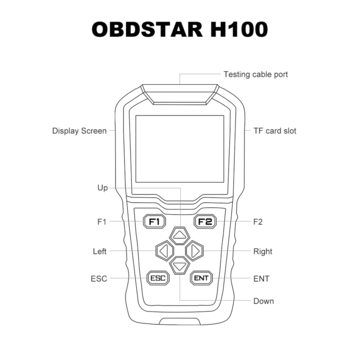 [EU Ship] OBDSTAR H100 Ford/Mazda Auto Key Programmer Supports 2017/2018 Models like F250/F350