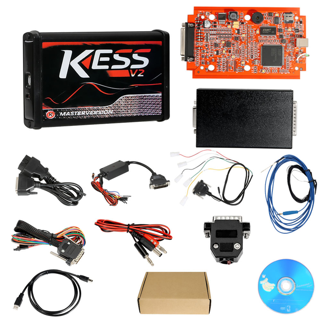 Kess V2 V5.017 EU Version SW V2.7 with Red PCB Online Version Support 140 Protocol No Token Limited