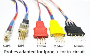 [EU Ship] Probes Adapters for in-circuit ECU Work with Iprog+ Programmer and Xprog