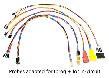 [EU Ship] Probes Adapters for in-circuit ECU Work with Iprog+ Programmer and Xprog