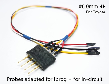 [EU Ship] Probes Adapters for in-circuit ECU Work with Iprog+ Programmer and Xprog