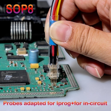 [EU Ship] Probes Adapters for in-circuit ECU Work with Iprog+ Programmer and Xprog