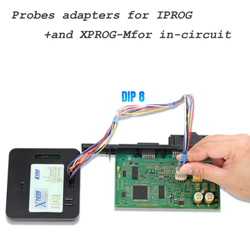 [EU Ship] Cheap Probes Adapter for IPROG+ for in-circuit ECU Work with Iprog+ Programmer and Xprog