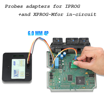 [EU Ship] Cheap Probes Adapter for IPROG+ for in-circuit ECU Work with Iprog+ Programmer and Xprog