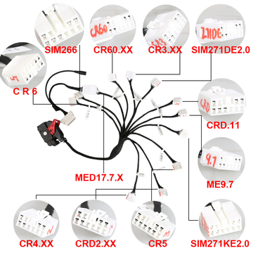 ME9.7 ECU Test Renew Cable for Benz Compatible 12 Type Models ECU