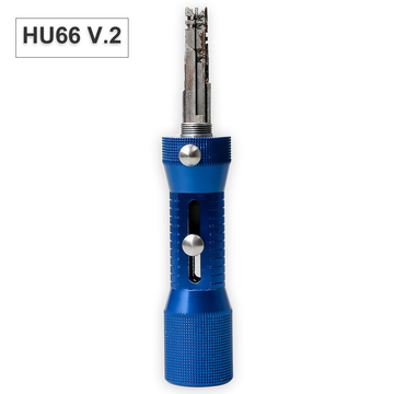 2 in 1 HU66 V.2 Professional Locksmith Tool for Audi VW HU66 Lock Pick and Decoder Quick Open Tool