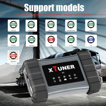 XTUNER T1 Heavy Duty Trucks Auto Intelligent Diagnostic Tool Support WIFI