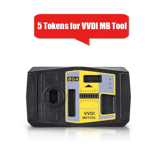 5 Tokens for VVDI MB TOOL BENZ Password Calculation