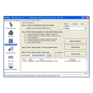 1 Token for VVDI MB BGA TOOL BENZ Password Calculation