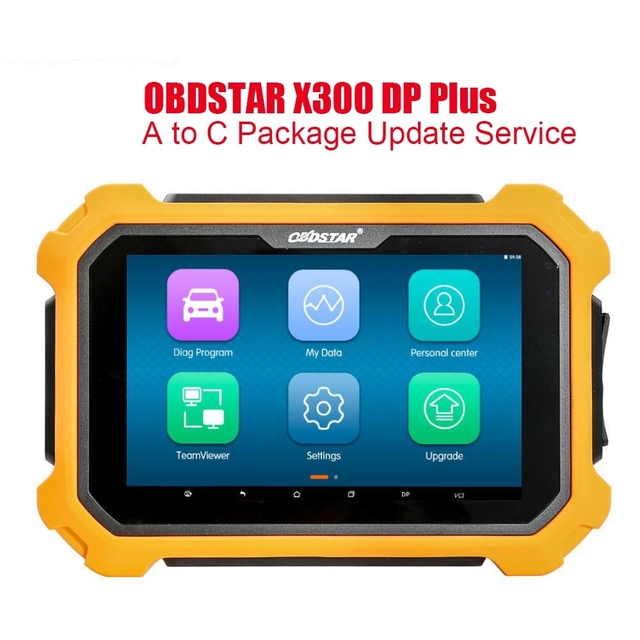 OBDSTAR X300 DP Plus A Package to C Package Update Service with Extra Adapters
