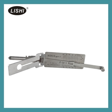 NEW LISHI NSN14(Ign) 2-in-1 Auto Pick and Decoder