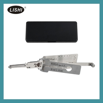 NEW LISHI NSN14(Ign) 2-in-1 Auto Pick and Decoder