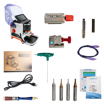 [US/UK/EU Ship] Xhorse Condor MINI Plus Cutting Machine with VVDI MB Tool Key Programmer Get 1 Year Unlimited Token Service