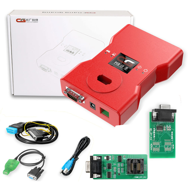 [US/UK/EU Ship] CGDI Prog MB Benz Key Programmer Support All Key Lost with ELV Repair Adapter