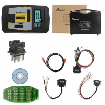 Original V5.0.4 Xhorse VVDI PROG Programmer with Land Rover KVM Adapter without Soldering