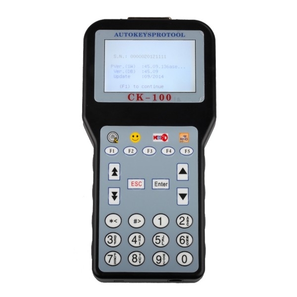 Latest V45.09 CK-100 CK100 Auto Key Programmer Plus AT89C51CC03U NXP Fix Chip