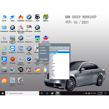 V2021.6 BMW ICOM Software HDD Win10 System ISTA-D 4.29.20 ISTA-P 3.68.0.0008 with Engineers Programming 500GB Hard Disk