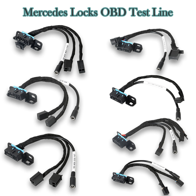 Mercedes All EZS Bench Test Cable for W209/W211/W906/W169/W208/W202/W210/W639 Work with VVDI MB Tool