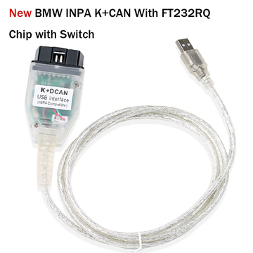 BMW INPA K+CAN With FT232RQ Chip with Switch