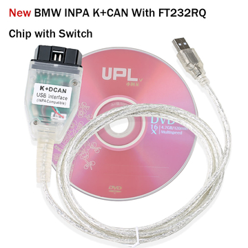 BMW INPA K+CAN With FT232RQ Chip with Switch