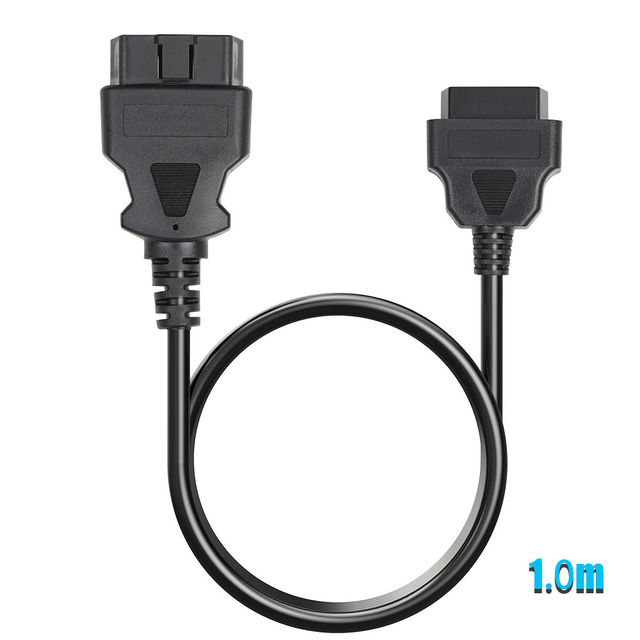 OBD2 16Pin Male to Female Extension Cable for ELM327 EasyDiag and M-DIAG