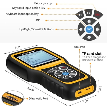 OBDStar X300M Special for Adjustment and OBDII Support Mercedes Benz &amp; MQB VAG KM Function