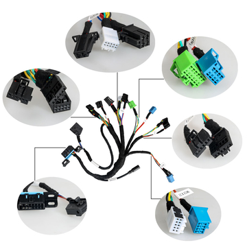 BENZ EIS/ESL Cable+7G+ISM + Dashboard Connector MOE001 Full Set BENZ Cable Work with VVDI MB BGA Tool